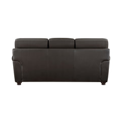Foxborough Dark Brown Sofa & Loveseat - Ornate Home