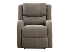 Foxcroft Brown Chenille Power Reclining Chair - Ornate Home