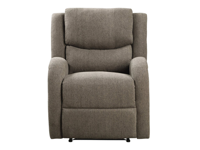 Foxcroft Brown Chenille Power Reclining Chair - Ornate Home
