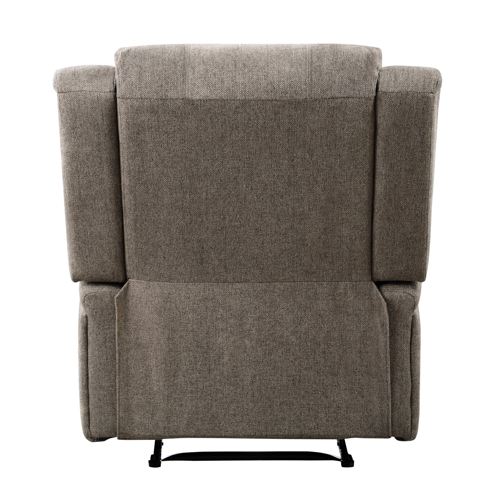 Foxcroft Brown Chenille Power Reclining Chair - Ornate Home