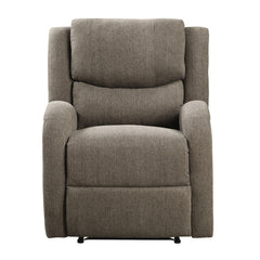 Foxcroft Brown Chenille Power Reclining Chair - Ornate Home