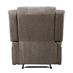 Foxcroft Brown Chenille Power Reclining Chair - Ornate Home