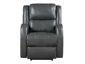 Foxcroft Gray Power Reclining Chair - Ornate Home
