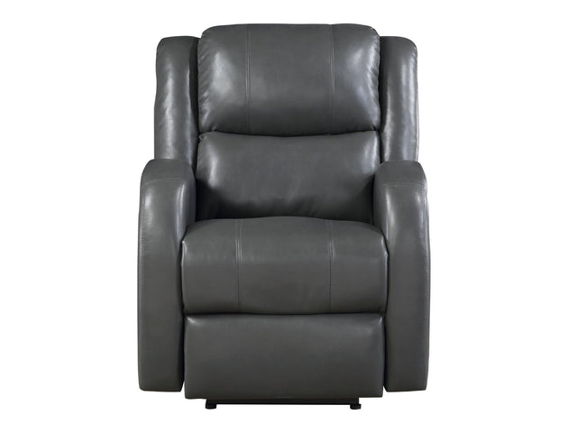 Foxcroft Gray Power Reclining Chair - Ornate Home