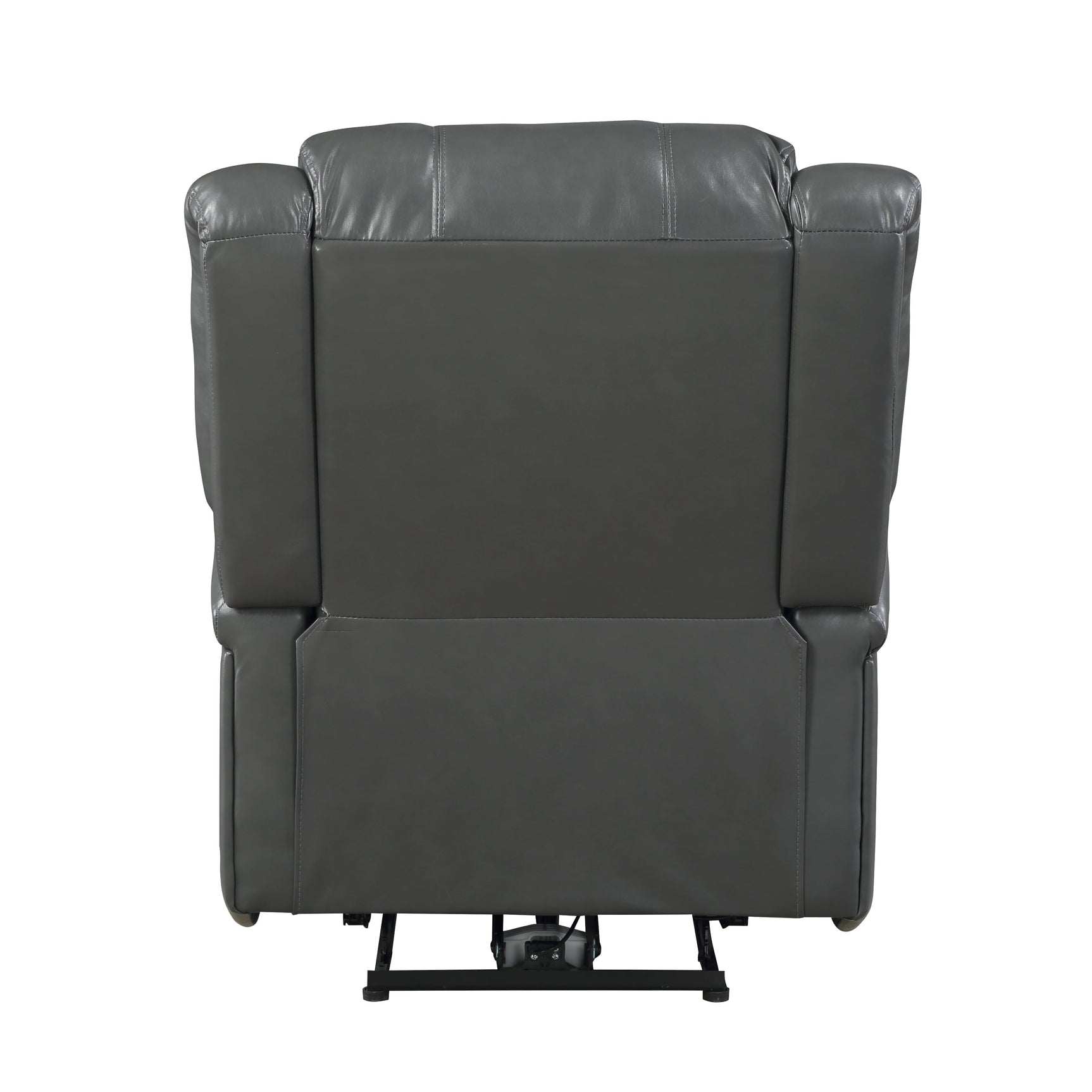 Foxcroft Gray Power Reclining Chair - Ornate Home