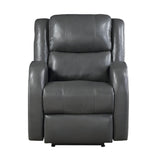 Foxcroft Gray Power Reclining Chair - Ornate Home