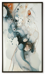 Foxenburg Blue/Amber/White Wall Art - Ornate Home