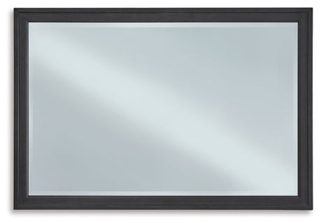 Foyland Black Bedroom Mirror - Ornate Home