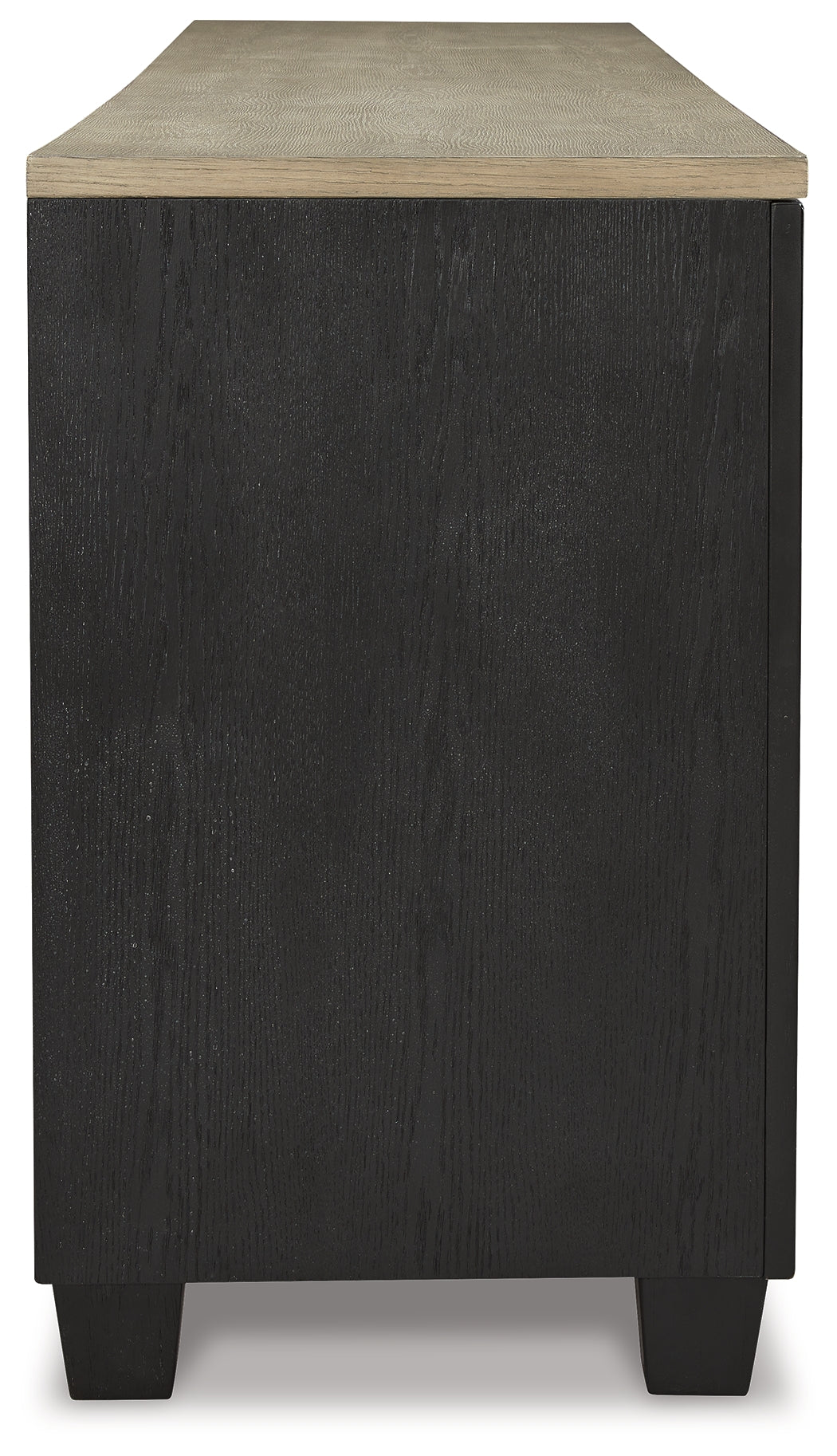 Foyland Black & Brown 83" TV Stand - Ornate Home