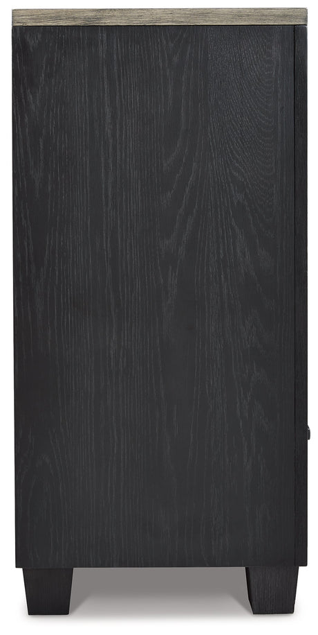 Foyland Black & Brown Dresser - Ornate Home