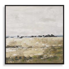 Fragment Multicolor Hand Painted Landscape Art - Ornate Home