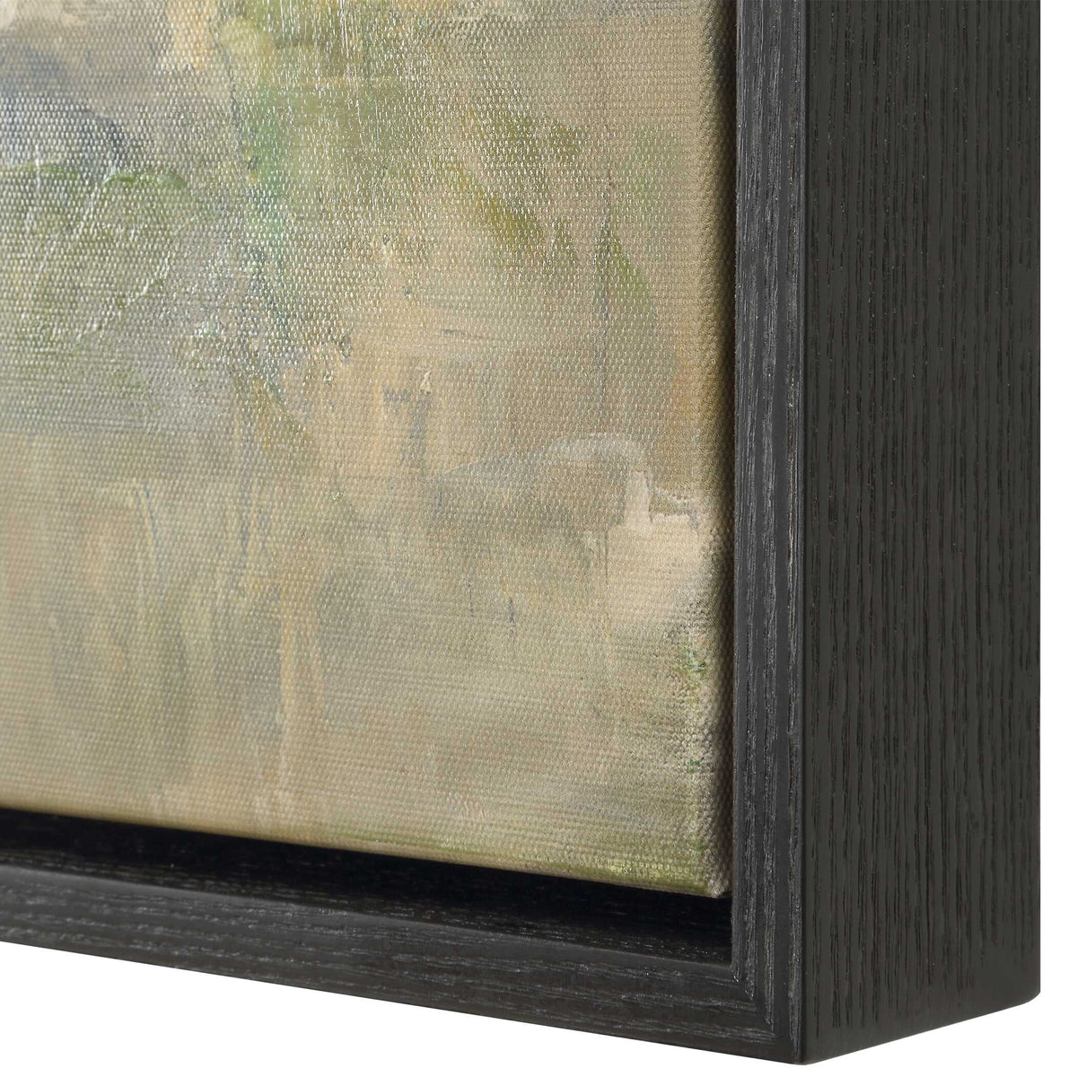 Fragment Multicolor Hand Painted Landscape Art - Ornate Home