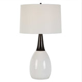 Fralin White Table Lamp - Ornate Home