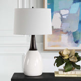 Fralin White Table Lamp - Ornate Home