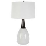 Fralin White Table Lamp - Ornate Home