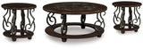 Frallyn Coffee Table and 2 Ends - Ornate Home