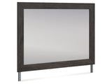 Fraluna Charcoal Bedroom Mirror (Online Special Price) - Ornate Home