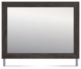 Fraluna Charcoal Bedroom Mirror (Online Special Price) - Ornate Home