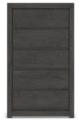 Fraluna Charcoal Chest of Drawers (Online Special Price) - Ornate Home