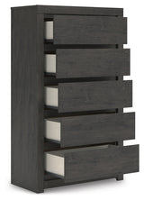 Fraluna Charcoal Chest of Drawers - Ornate Home