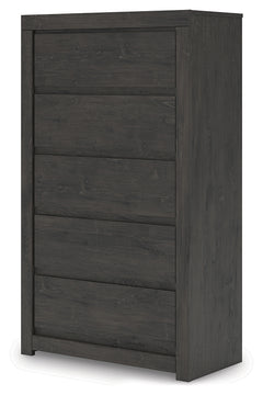 Fraluna Charcoal Chest of Drawers - Ornate Home