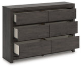 Fraluna Charcoal Dresser - Ornate Home