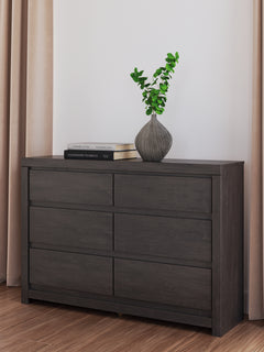 Fraluna Charcoal Dresser - Ornate Home