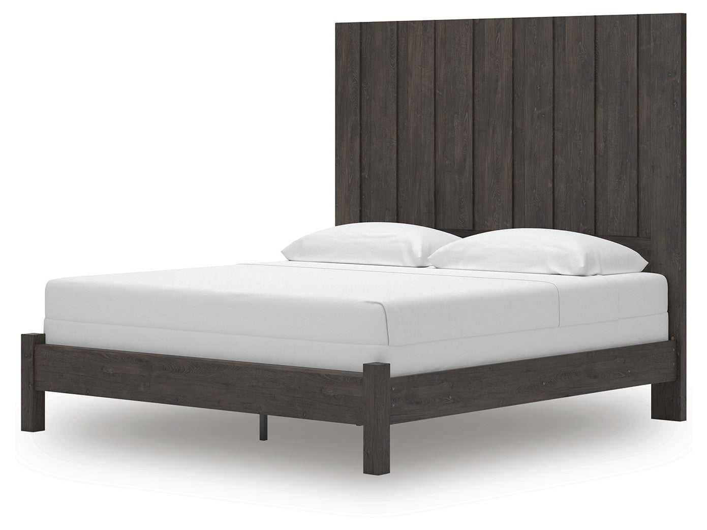 Fraluna Charcoal King Panel Bed - Ornate Home