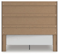 Fraluna Charcoal King Panel Bed - Ornate Home