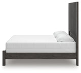 Fraluna Charcoal King Panel Bed - Ornate Home