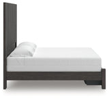 Fraluna Charcoal King Panel Storage Bed (Online Special Price) - Ornate Home