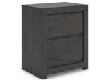 Fraluna Charcoal Nightstand (Online Special Price) - Ornate Home