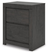 Fraluna Charcoal Nightstand (Online Special Price) - Ornate Home