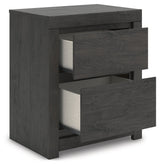 Fraluna Charcoal Nightstand (Online Special Price) - Ornate Home