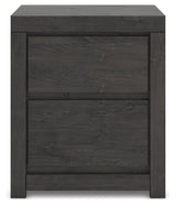 Fraluna Charcoal Nightstand (Online Special Price) - Ornate Home