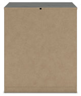 Fraluna Charcoal Nightstand - Ornate Home