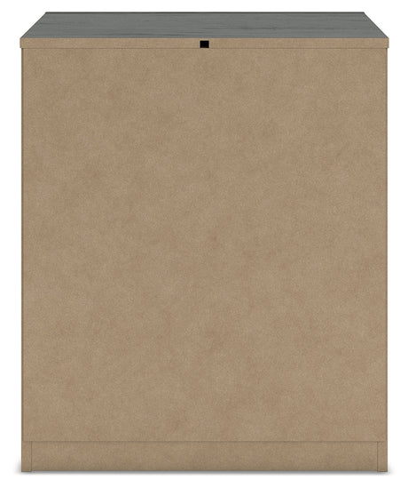 Fraluna Charcoal Nightstand - Ornate Home