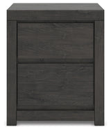 Fraluna Charcoal Nightstand - Ornate Home