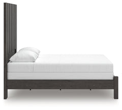 Fraluna Charcoal Queen Panel Bed - Ornate Home