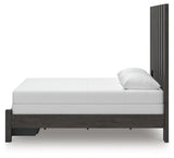 Fraluna Charcoal Queen Panel Storage Bed, Dresser and Mirror (Online Special Price) - Ornate Home