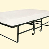 Framos Black & White Rollaway Bed w/ Polyfiber Mattress - Ornate Home