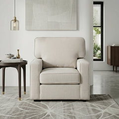 Frances Beige Chair - Ornate Home