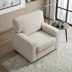 Frances Beige Chair - Ornate Home
