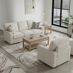 Frances Beige Chair - Ornate Home
