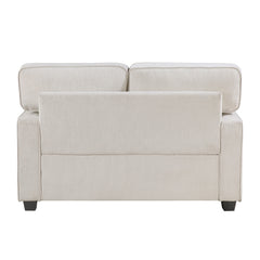 Frances Beige Loveseat - Ornate Home