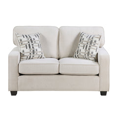 Frances Beige Loveseat - Ornate Home