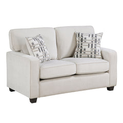 Frances Beige Loveseat - Ornate Home