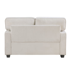 Frances Beige Loveseat - Ornate Home