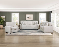 Frances Beige Loveseat - Ornate Home