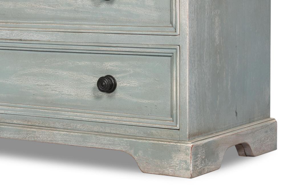 Frances Blue Chest Of Drawers - Ornate Home